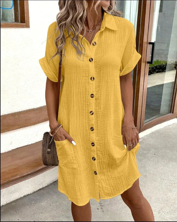 REHANNA | STYLISH POLO DRESS