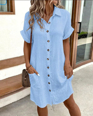 REHANNA | STYLISH POLO DRESS