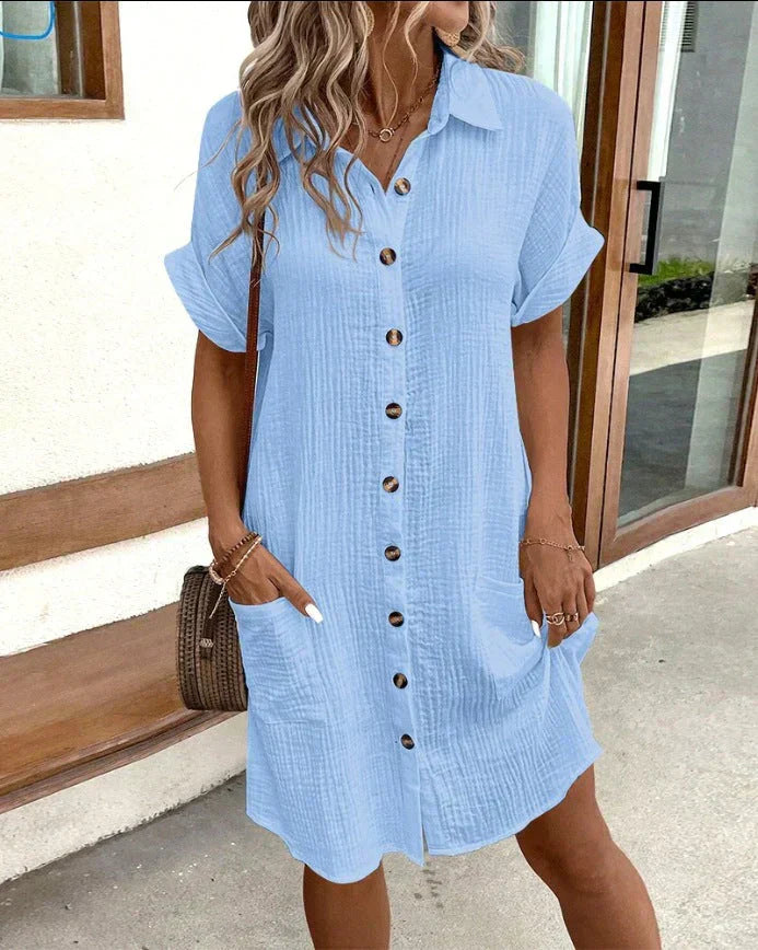 REHANNA | STYLISH POLO DRESS