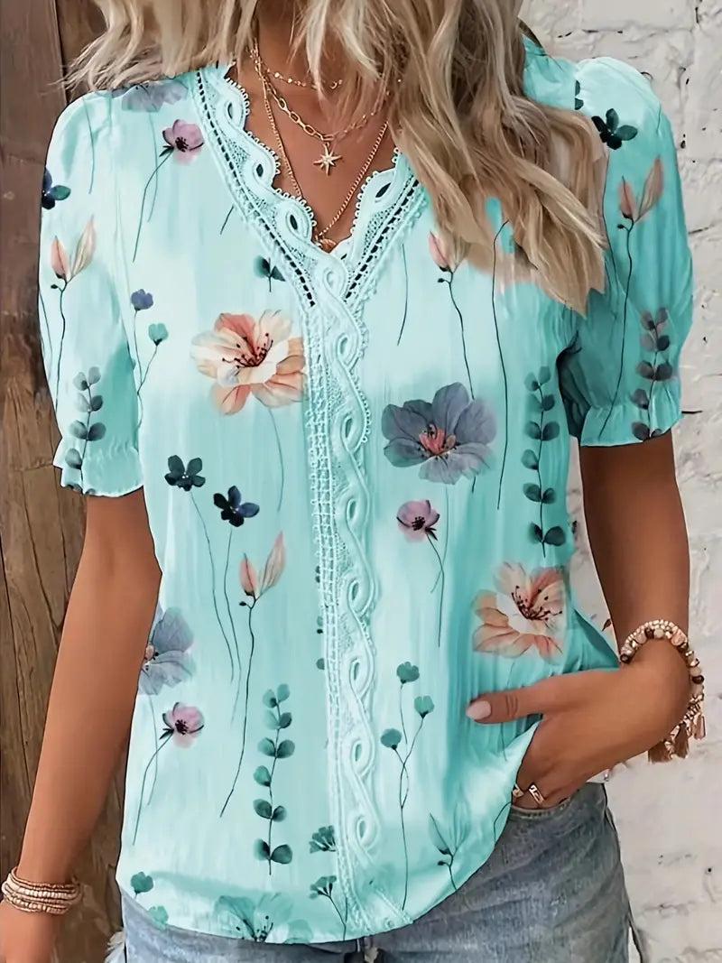 HAVEN | STYLISH FLORAL BLOUSE