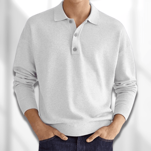 TREVOR | LONG SLEEVE POLO SHIRT