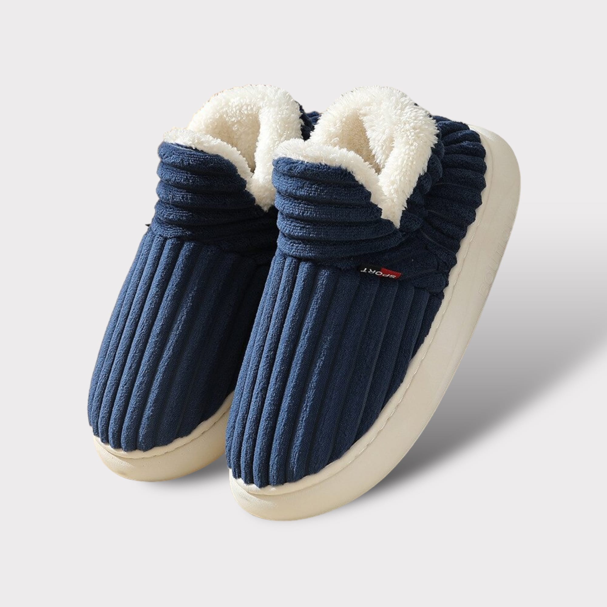 COZYCOMFORT™ THERAPEUTIC FLUFFY FLEECE WINTER SLIPPERS | 1 + 1 FREE!