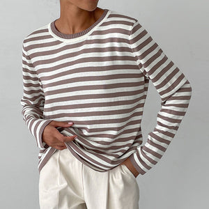 DENISE | STRIPED LONG-SLEEVE SHIRT