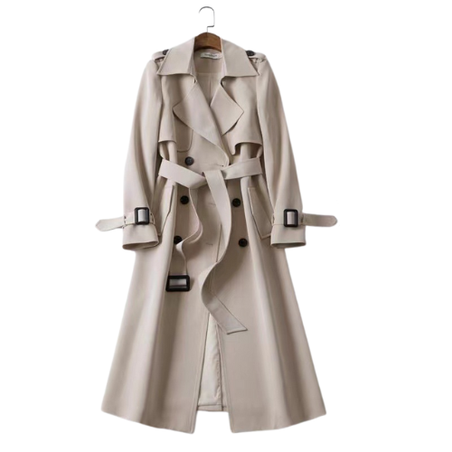 ELSIE™ - DOUBLE BUTTON PLACKET COAT FOR WOMEN