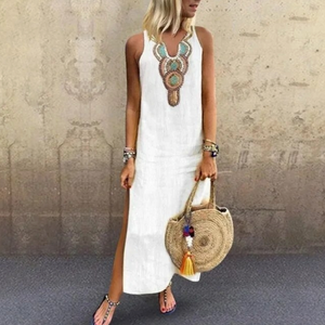 SYLVIA | SLEEVELESS MAXI DRESS