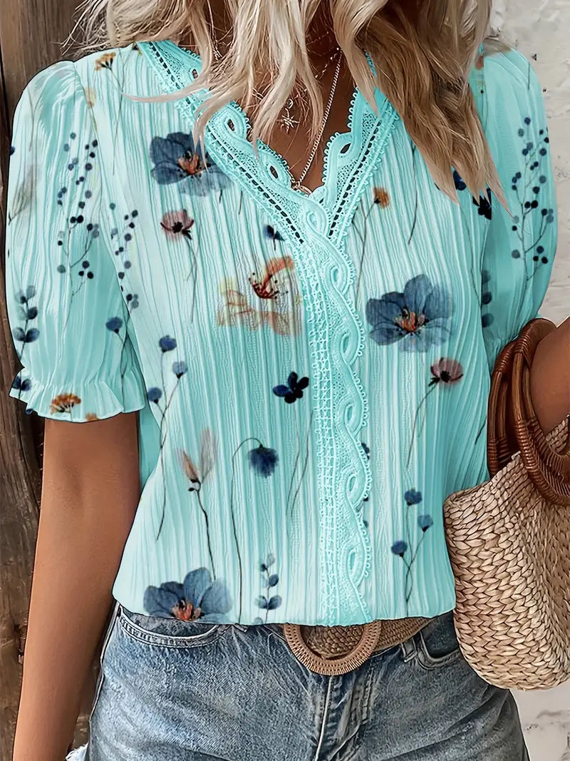 HAVEN | STYLISH FLORAL BLOUSE