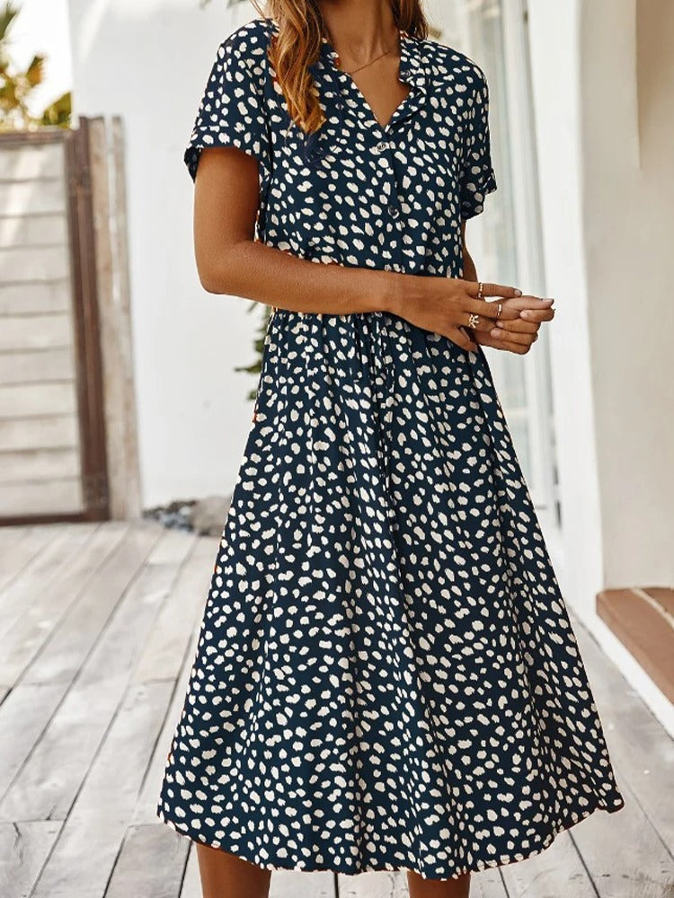 MAYA | STYLISH PRINTED DRESS