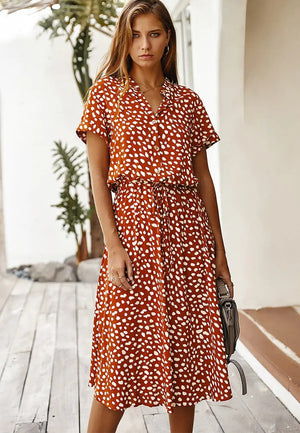 MAYA | STYLISH PRINTED DRESS