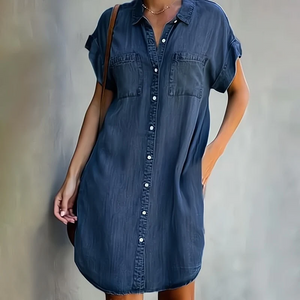 DAPHNE | DENIM DRESS